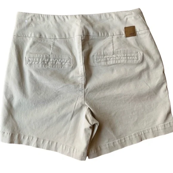 Jag Jeans Ainsley 8” Pull-On Light Khaki Shorts Plus Size 18W - Picture 6 of 6
